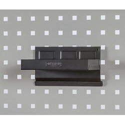 Magnetisch bakje zwart 21 x 11,5 x 3 cm