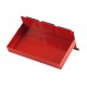 Magnetisch bakje rood 21 x 11,5 x 3 cm