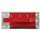 Magnetisch bakje rood 21 x 11,5 x 3 cm