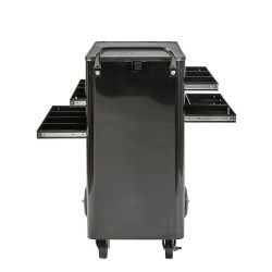 Gereedschapswagen zwart - 4 laden tweezijdig te openen Gereedschapswagen zwart - 4 laden tweezijdig te openen