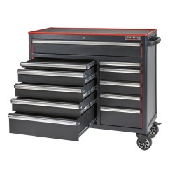 Gereedschapswagen 1110 x 467 x 1027 mm. met 11 laden.