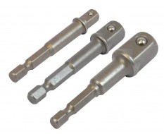 Accu boormachine adapter – verloop 1/4 , 3/8 , 1/2 inch