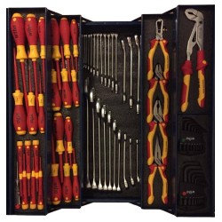 EPE foam mat type kaizen foam 57 x 43 x 4 cm. grijs/antraciet. 5 lagen