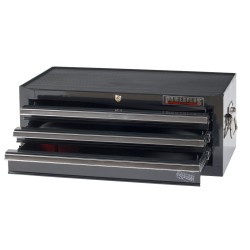 Werkbank zwart 200 cm met zinken werkblad en 2 gereedschapskisten Werkbank zwart 200 cm met zinken werkblad en 2 gereedschapskisten