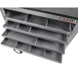 Gereedschapswagen grijs - 4 laden tweezijdig te openen - Werkplaatswagen assistent. Gereedschapswagen grijs - 4 laden tweezijdig te openen - Werkplaatswagen assistent.