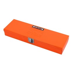 Doppenset 1/2 inch – zeskant met wringijzer 11 delige set in metalen box. Doppenset 1/2 inch – zeskant met wringijzer 11 delige set in metalen box.