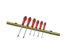 Magneetstrip met torx schroevendraaierset 6 delig met levenslange garantie