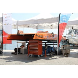 Gereedschapswagen oranje 7 laden leeg met quick lock Gereedschapswagen oranje 7 laden leeg met quick lock