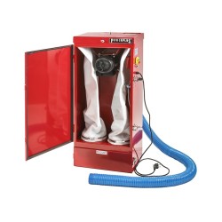 Stofafzuiging voor zandstraalcabines. Staand model met 370 W motor Stofafzuiging voor zandstraalcabines. Staand model met 370 W motor