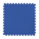PVC kliktegel blauw 500 x 500 x 6 mm. Vloertegel voor industrieel gebruik - hamerslag anti slip profiel