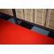 PVC kliktegel grijs 500 x 500 x 6 mm. Vloertegel voor industrieel gebruik - hamerslag anti slip profiel