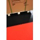 PVC kliktegel rood 500 x 500 x 7 mm. - Industriële werkplaatstegel met ronde noppen