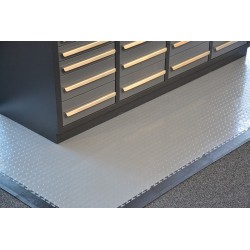 PVC oprijrand zwart - oplooprand 500 x 100 mm. voor Industriële PVC kliktegel PVC oprijrand zwart - oplooprand 500 x 100 mm. voor Industriële PVC kliktegel