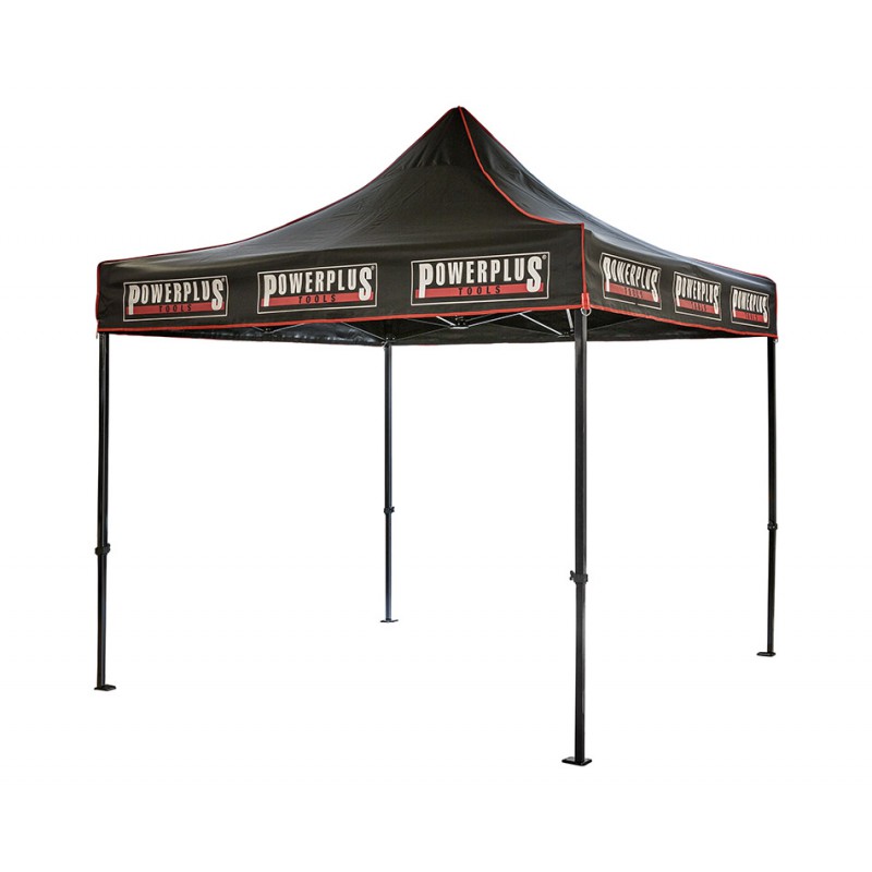 dubbellaag Pef groentje Easy up partytent 3 x 3 meter online kopen. Webshop Powerplustools.nl