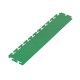 PVC oprijrand groen - oplooprand 500 x 100 mm. voor Industriële PVC kliktegel