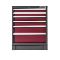 Werkplaatskast rood met 6 laden 72 x 57 x 90 cm Werkplaatskast rood met 6 laden 72 x 57 x 90 cm