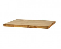 Hardhouten werkblad 72 x 60 x 3,8 cm voor heavy duty serie