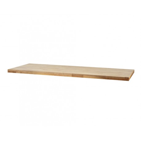 Hardhouten werkblad 144 x 60 x 3,8 cm voor heavy duty serie