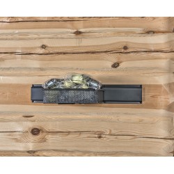 Metalen opbergmand 29 x 20 x 7 cm – wandhouder – opbergsysteem voor diversen Metalen opbergmand 29 x 20 x 7 cm – wandhouder – opbergsysteem voor diversen