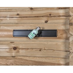 Spuitbushouder – flessenhouder – wandhouder voor spuitbussen en flessen 17 x 17 cm. Spuitbushouder – flessenhouder – wandhouder voor spuitbussen en flessen 17 x 17 cm.