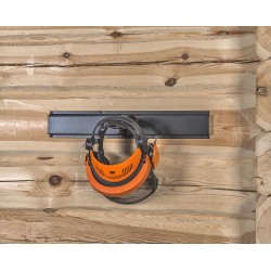 Universele haak voor het ophangen van een bezem of ander product met ronde steel