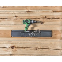 Uitgebreid opbergsysteem - tuingereedschap ophangen - opbergen - opbergsysteem - ophangsysteem  aan de muur