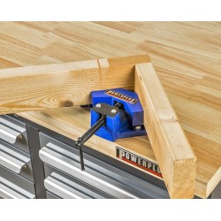 Gietijzeren hoek spanner – spanklem – bankschroef – hoekklem – 55 mm. lijmklem 90 graden. Gietijzeren hoek spanner – spanklem – bankschroef – hoekklem – 55 mm. lijmklem 90 graden.