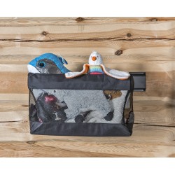 Opbergnet 46 x 30 x 27 cm voor railsysteem 0850 - tuingereedschap ophangen - opbergen - opbergsysteem Opbergnet 46 x 30 x 27 cm voor railsysteem 0850 - tuingereedschap ophangen - opbergen - opbergsysteem