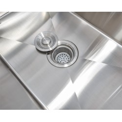 Werkbank set met MDF werkblad met RVS plaat omkleed - 10 laden - 204 x 46 x 94,6 cm. Werkbank met laden - ladenblok