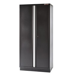 Complete werkplaatsinrichting mat zwart, werkbank + RVS blad, gereedschapskast, 12 laden, 379,5 x 200 cm Complete werkplaatsinrichting mat zwart, werkbank + RVS blad, gereedschapskast, 12 laden, 379,5 x 200 cm