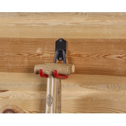 Dubbele wandhaak – ophangbeugel van metaal 6 x 12,5 x 13,5 cm Dubbele wandhaak – ophangbeugel van metaal 6 x 12,5 x 13,5 cm