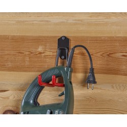 Set van 10 dubbele wandhaken voor het opbergen van tuingereedschap