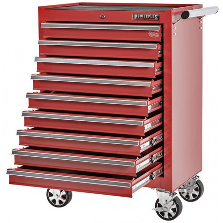 partij Vies smeren Gevulde gereedschapswagen rood online kopen. Webshop Powerplustools.nl