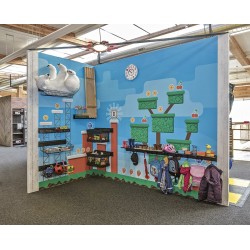 Opbergnet 46 x 30 x 27 cm voor railsysteem 0850 - tuingereedschap ophangen - opbergen - opbergsysteem Opbergnet 46 x 30 x 27 cm voor railsysteem 0850 - tuingereedschap ophangen - opbergen - opbergsysteem