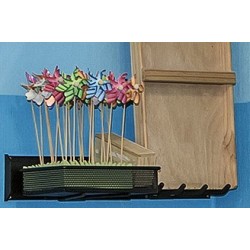 Metalen opbergmand 28 x 16,5 x 6,1 cm – wandhouder – opbergsysteem voor diversen