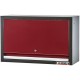 Wandkast / hangkast rood met gasgeveerde klep 72 x 28 x 40 cm