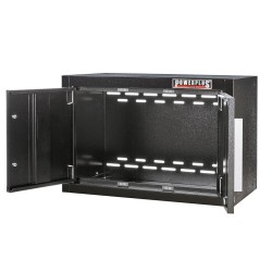 Wandkast / hangkast gereedschapskast met twee deuren 60 x 32 x 40 cm