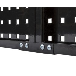 Werkbank met achterwand – Werkbank set 2 meter, kleur zwart. Werkbank met achterwand – Werkbank set 2 meter, kleur zwart.