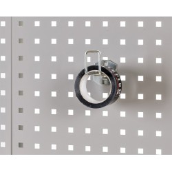 Gereedschapshaak – ophanghaak van staal 100 mm.