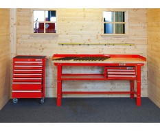 Complete werkplek rood type 3