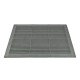 Kunststof antislip kliktegel 400 x 400 x 12 mm – PVC werkplaats tegels – antivermoeidheidsmat kleur grijs