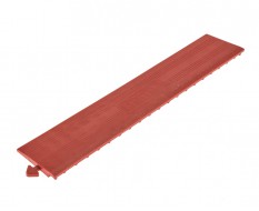 PVC oprijrand rood 400 x 80 x 11,5 / 3,5 mm. voor kliktegel 1815 typ 2