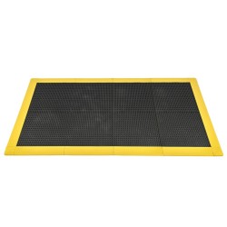 PVC oprijrand geel 400 x 80 x 11,5 / 3,5 mm. voor kliktegel 1815 typ 1