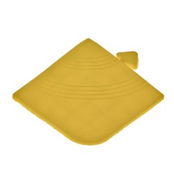 Antislip vloer mat – PVC werkplaatsmat – antivermoeidheidsmat, kleur zwart en geel, afm. 176 x 96 cm
