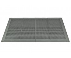 Antislip vloer mat – PVC werkplaatsmat – antivermoeidheidsmat, kleur grijs, afm. 176 x 96 cm