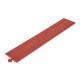 Antislip vloer mat – PVC werkplaatsmat – antivermoeidheidsmat, kleur zwart en rood, afm. 216 x 96 cm