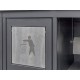 Complete werkplaatsinrichting mat zwart, werkbank + hardhouten blad, gereedschapskast, 6 laden, 379,5 x 200 cm