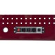 Gereedschapsbord donkerrood 61,4 x 105,2 cm x 2,4 cm. met 3 x stopcontact en 2 x USB poort voor Heavy Duty werkbankserie