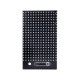 Gereedschapsbord zwart 61,4 x 105,2 cm x 2,4 cm. met 3 x stopcontact en 2 x USB poort voor Heavy Duty werkbankserie