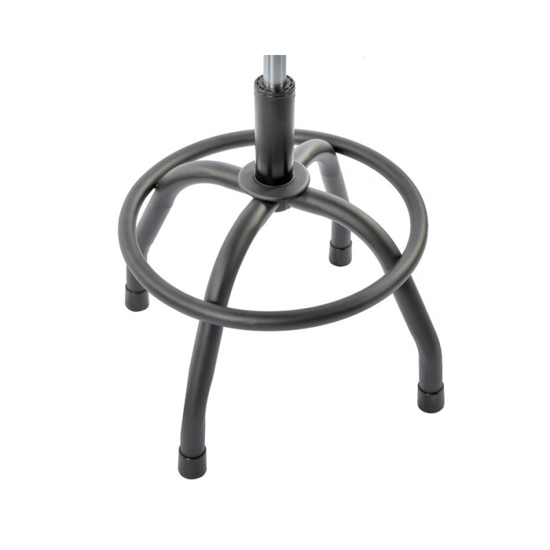 In hoogte verstelbare barkruk – gitaarkruk 60 - 67 cm met voetsteun en rugleuning. In hoogte verstelbare barkruk – gitaarkruk 60 - 67 cm met voetsteun en rugleuning.